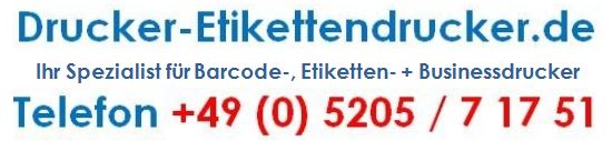 oder senden Sie eine Mail an sales@drucker-etikettendrucker.de