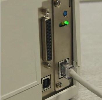 IPDS-Laserdrucker-Anschluss