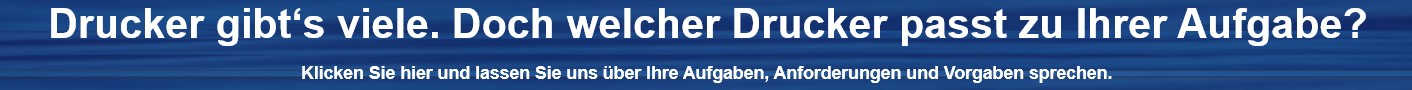 Drucker gibt&lsquo;s viele. Doch welcher Drucker passt 