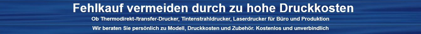 Fehlkauf vermeiden durch zu hohe Druckkosten
