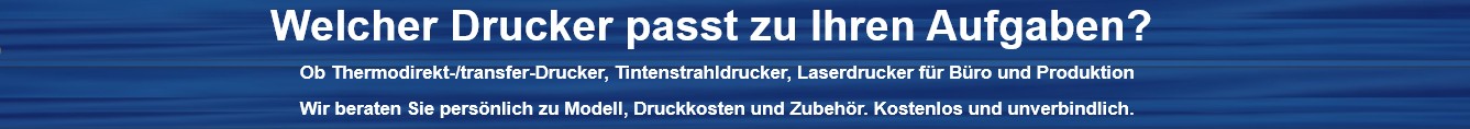 Welcher Drucker passt zu Ihrer Aufgabe
