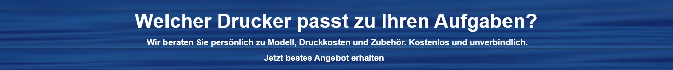 Welcher Drucker passt perfekt zu Ihrer Aufgabe