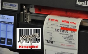 2-farbige_Thermodrucker für Express-Etiketten