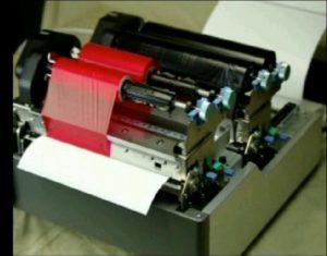 i5-Thermotransferdrucker mit 2 Druckwerken