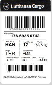 Air-Cargo-Label-Drucker müssen perfekt, zuverlässig und schnell arbeiten.