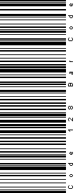 Barcode-Anwendungen horizontal gedruckt