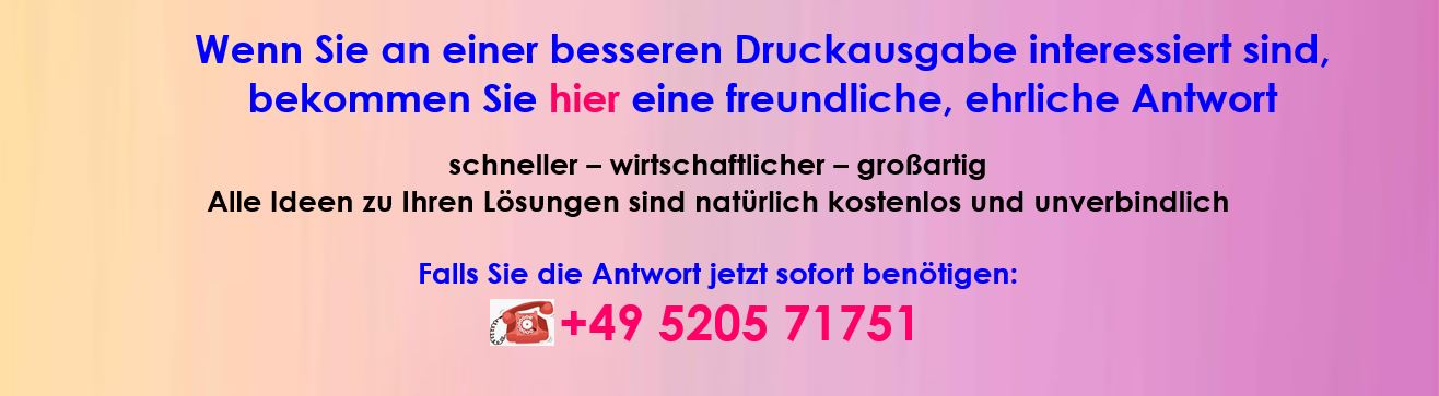 Wenn Sie mehr Details wissen möchten, können Sie uns gerne fragen