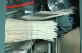 Bundzettel im Zeitungsversand