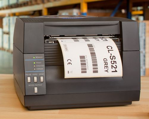 CL-S521 Thermodirekt-Drucker in der Logistik