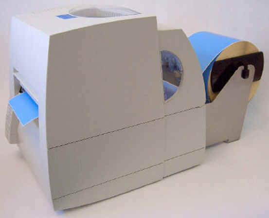 Citizen Etikettendrucker mit Adapter für Etikettenrollen mit 200 mm Durchmesser