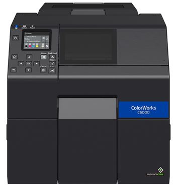 C6000 -Inkjet sind Drucker für farbige Selbstkleber