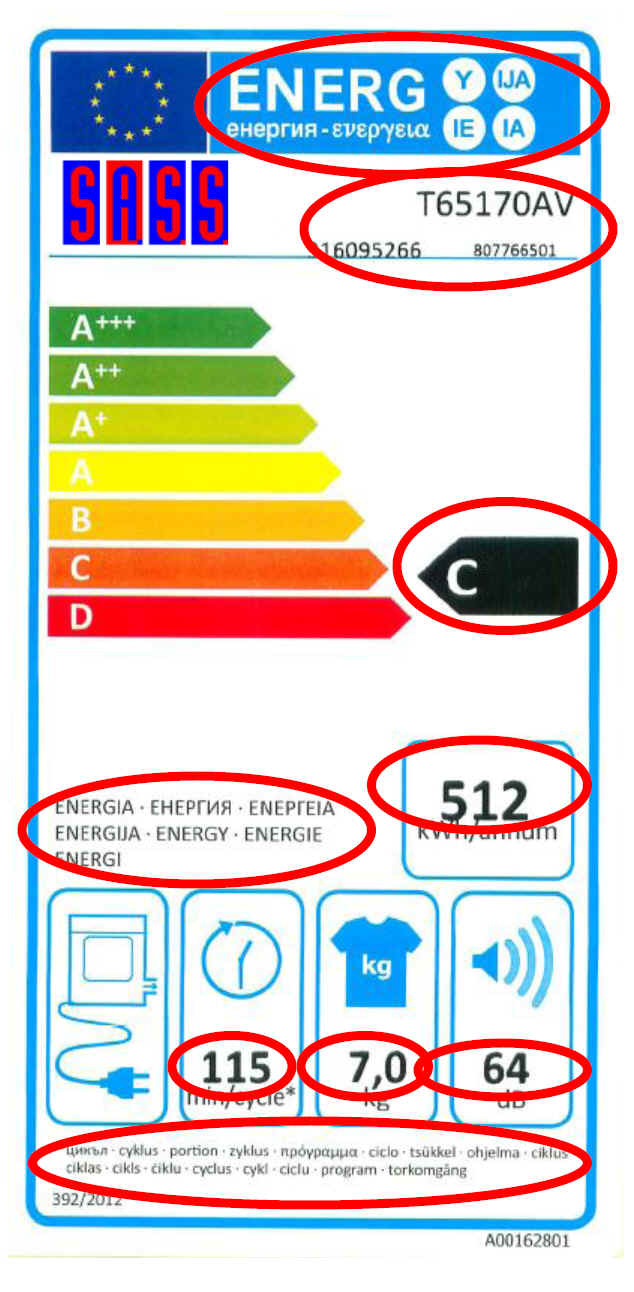 F26C - Drucker für Energie Effizienz Label