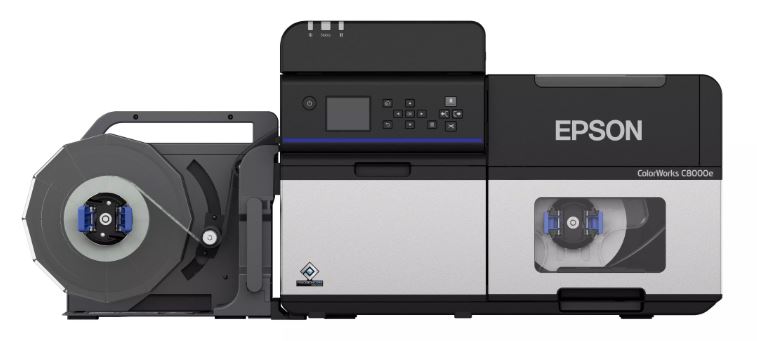 Epson CW-C8000 Drucker mit Rewinder
