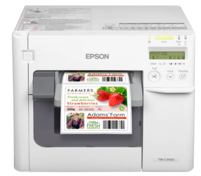 Epson ColorWorks C3500 Inkjet–Drucker für farbige Etiketten