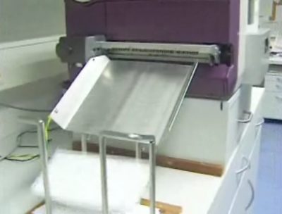 PCL5-Thermodrucker für Essen-Leitkarten