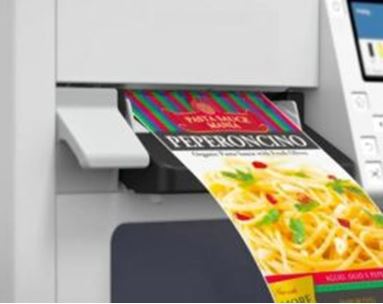 Farbdrucker für Eimer-Etiketten