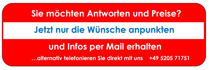 Bitte punkten Sie Ihre Wünsche an
