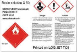 Gefahrgut etikettieren in der Produktion 