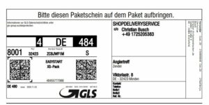 GLS-Etikettendrucker - mit dem Starterkit drucken