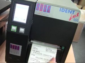 GS1-128 Barcode-Drucker_IDENTjet-M4