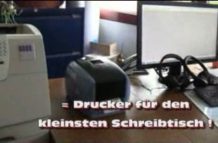 IDENTjet D4 passen auf jeden Schreibtisch