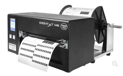 IDENTjet M8-3 Thermotransfer- / Thermodirektdrucker zeichnen sich durch ihr sehr kompaktes Design aus