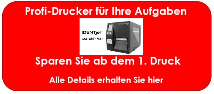 IDENTjet M4 für mehr Druck