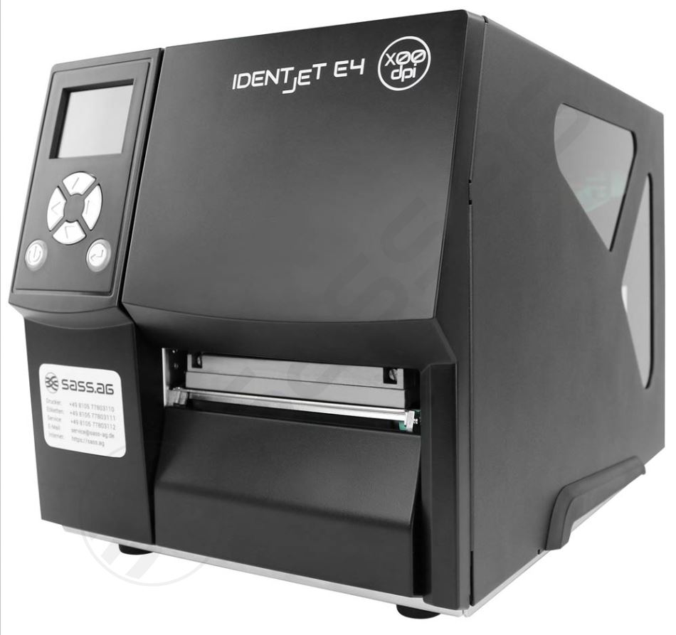 TNT-Etiketten mit IDENTjet E4®Thermodrucker drucken