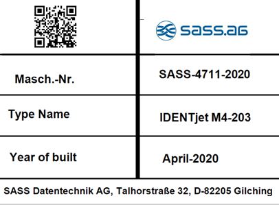 Industrielle Typenschilder + Drucker