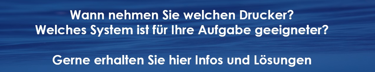 Welcher Drucker ist geeigneter - Beratung erhalten Sie hier