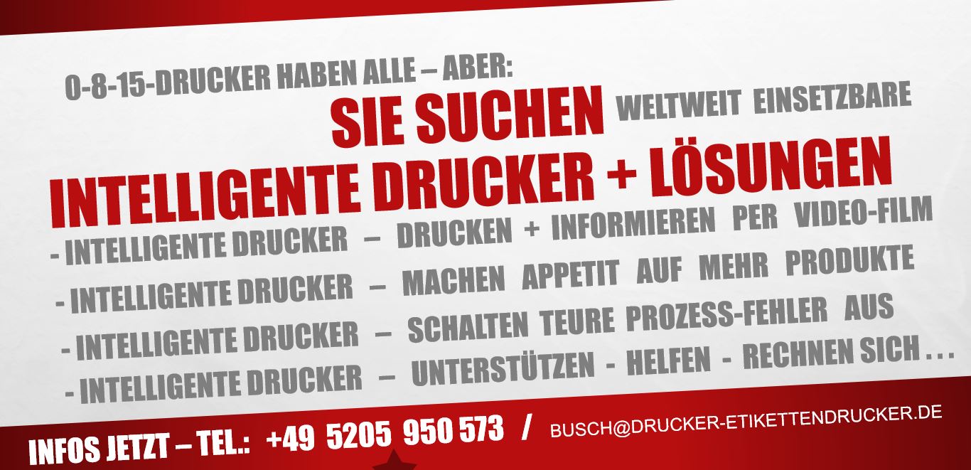 Intelligente Thermodrucker im Freizeit-Ticket-Bereich