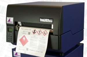  AFP-IPDS-Drucker für 2-farbige Gefahrstoff-Kennzeichnungen