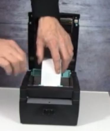 Linerless-Drucker verfügen über eine bequeme Handhabung.