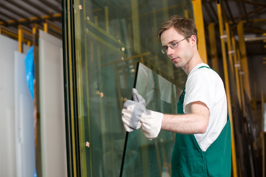 Mobile Drucker im Glas-Zuschnitt