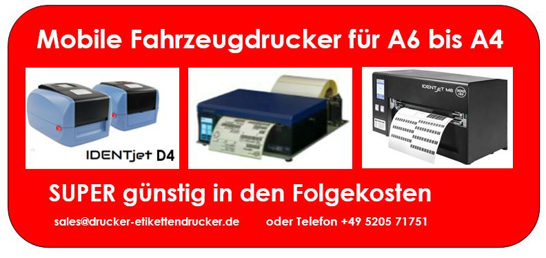 Mobile Rechnungsdrucker für den Belegdruck unterwegs