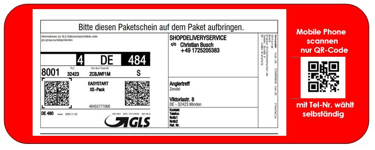 aketetiketten für UPS-, DPD-, TNT, Deutsche Post-, DHL, GLS, Hermes und andere