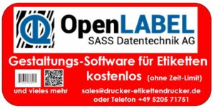 OpenLABEL ist jetzt als Etiketten-Design-Software kostenlos