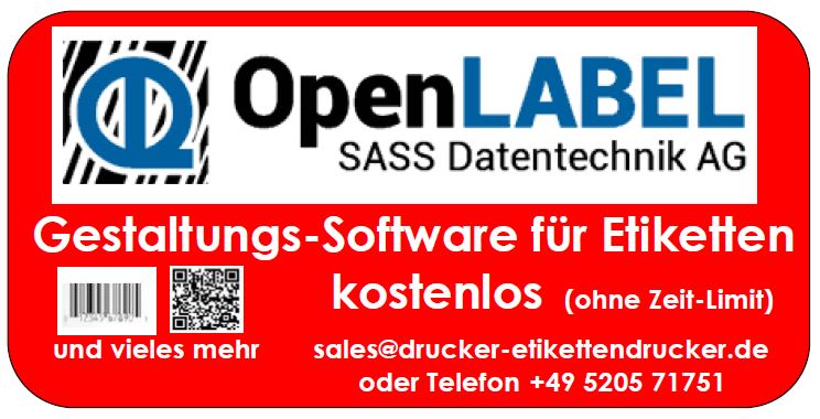 OpenLABEL jetzt die kostenlose Etiketten-Design-Software nutzen