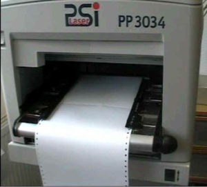 PP-3034 Endloslaser-Drucker drucken UPS Etiketten im Versand 