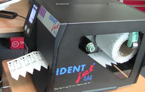 Pflanzenstecker mit IDENTjet M4