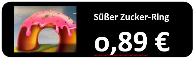 Preisetiketten für die Konditorei