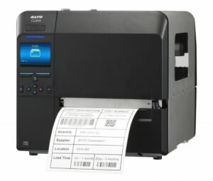 SATO CL6-NX - kleine Etikettendrucker mit großem Bildschirm
