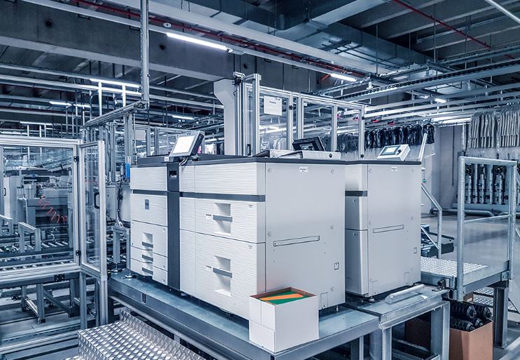 IPDS-Einzelblatt-Laserdrucker als Volumendrucker 