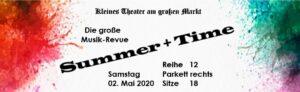 Sport und Kultur-Veranstaltungen - jetzt auch Tickets farbig drucken