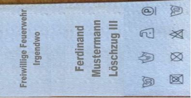 Textil-Etiketten bedrucken