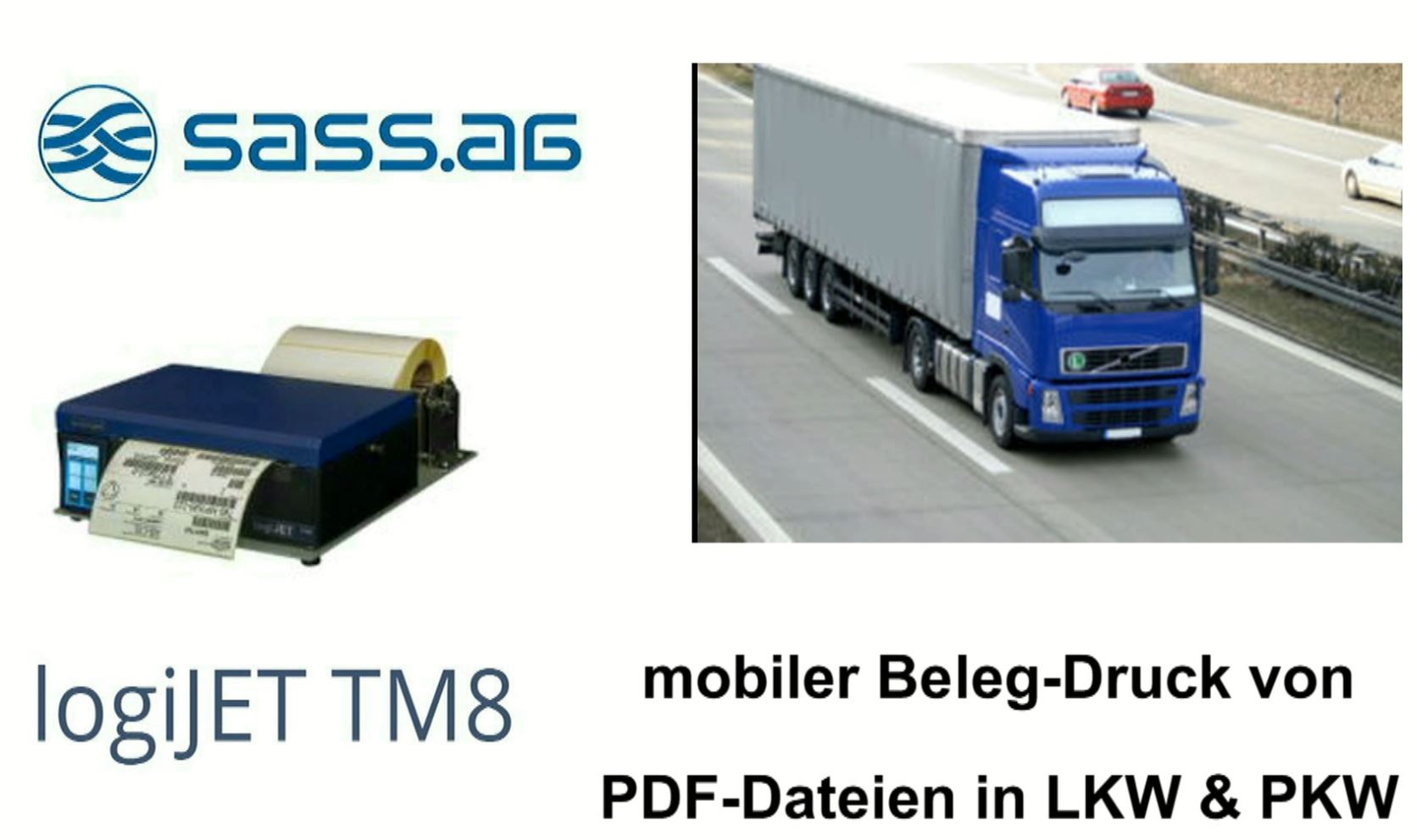 Thermodrucker in LKW und PKW