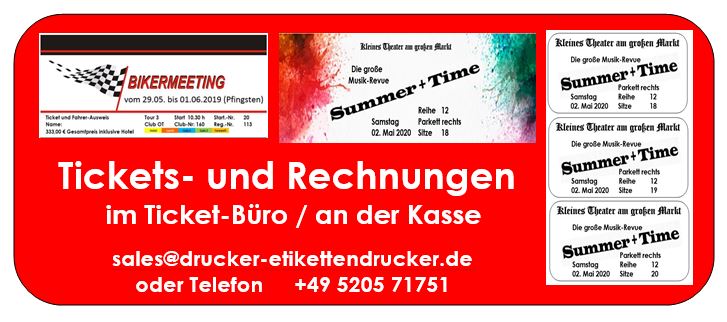 Tickets für Stadion-, Konzert- und Theaterkarten drucken geht super einfach