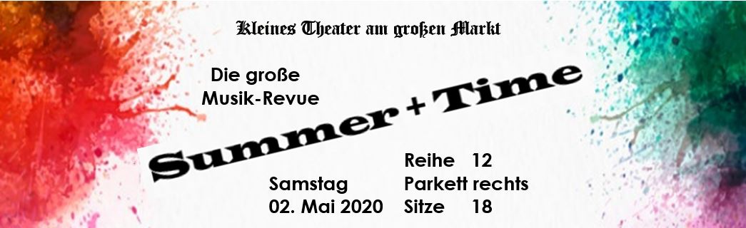 Farbige Tickets erstellen Sie hochwertig mit dem Inkjet-Drucker / Tintenstrahldrucker