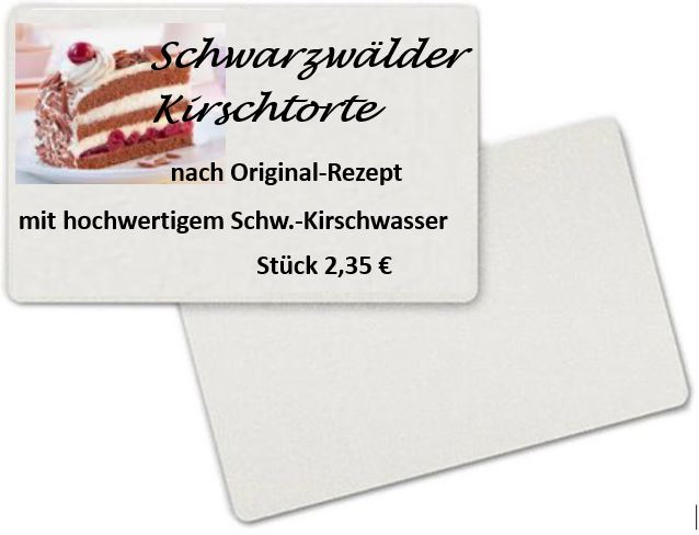 Tortenstück in der Patisserie