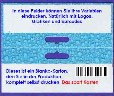 Tüten bedrucken sowie Sattelreiter / Verschluss-Etiketten mit Eurolochung